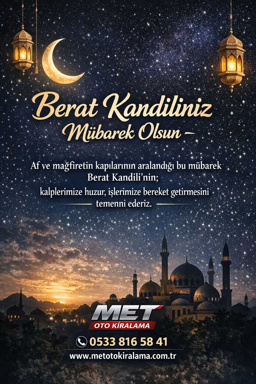 Berat Kandili Nedir Anlamı Önemi ve Bu Mübarek Gecede Yapılması Tavsiye Edilen İbadetler